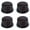 Dark brown, variant on Guitar Top Hats Knobs Volumes Control Knobs Turning Knobs Guitar Potentiometer Knobs Guitar Turner Knobs Replacements