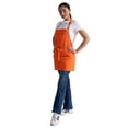thumbnail image 2 of Delantal Chef Works Unisex con Tres Bolsillos en Color Mandarina, 2 of 5
