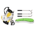 thumbnail image 1 of Mini Desktop Zinc Alloy Golf Bag Pen Holder with Lawn Base Clock Golf Pens Souvenir Gift, 1 of 4