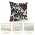 thumbnail image 4 of Valentine's Day Pillow Covers Red Black Heart Decor Throw Pillow Covers Decorative Throw Pillows Valentines Day Decor for Home Sofa, 4 of 5