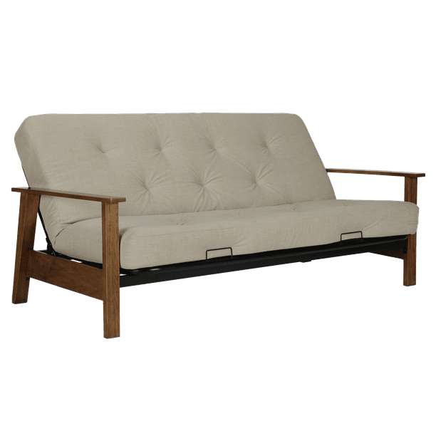 Dhp Bergen Wood Arm Futon With 6 In Coil Mattress Com - Bergen Wood Arm Futon With 6 Coil Mattress Dhp Bergen Wood Arm Futon With 6 In Coil Mattress Com - Bergen Wood Arm Futon With 6 Coil Mattress