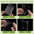 thumbnail image 4 of Transparent PVC Box Rectangle Clear 10.5x4x16.5cm, 4 of 6