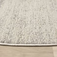 thumbnail image 2 of Harlow Hill Villa 6' Round Ivory/Silver Abstract Performance Indoor Area Rug, 2 of 6