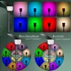 thumbnail image 2 of Lámpara Solar De Exterior Luces Rgb Decoración Jardin 2pzs, 2 of 8