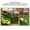 thumbnail image 4 of Chicken Coop Artificial Grass Mat, Anti Egg Sliding Chicken Nesting Pads Durable  for DIY, 4 of 8