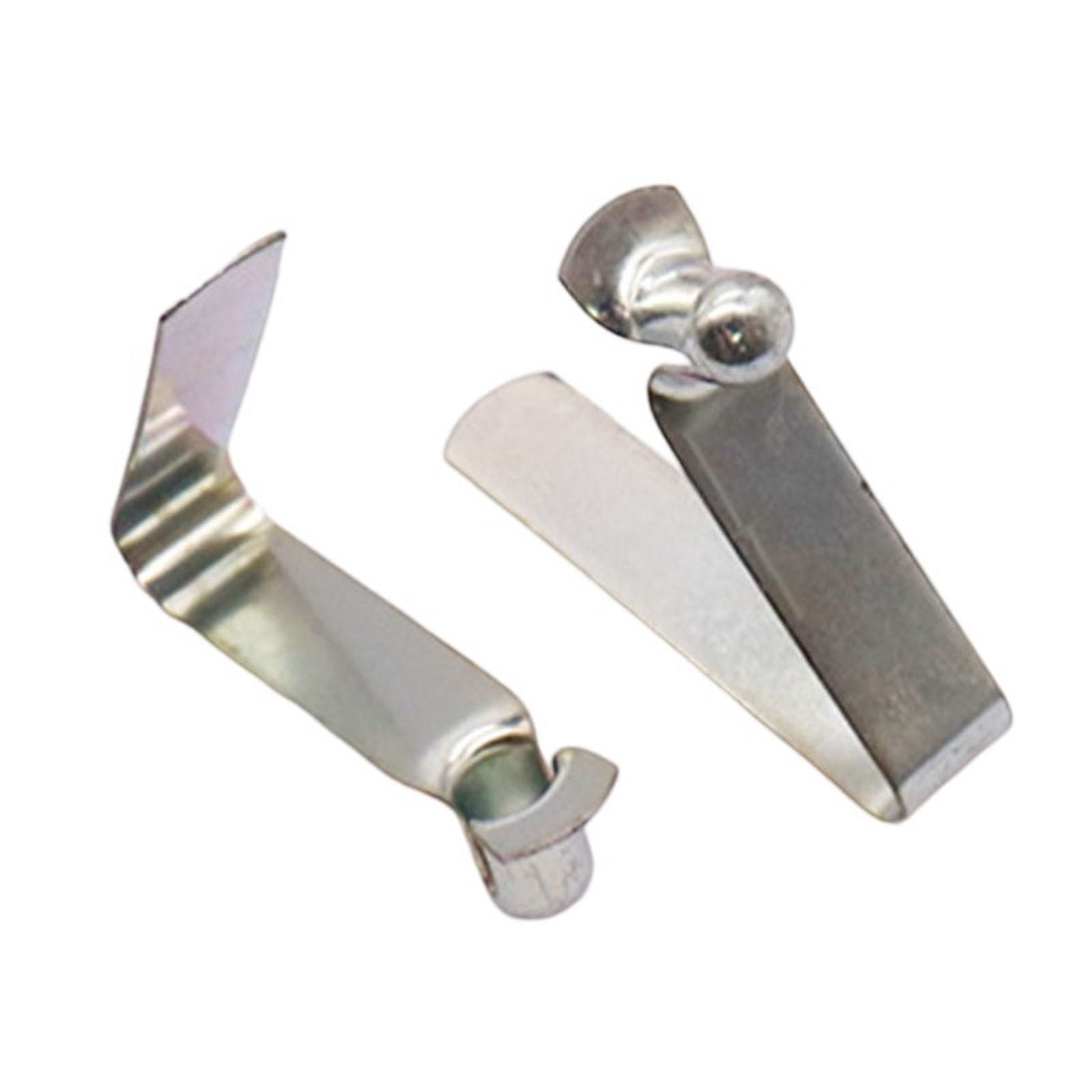 Clips Tubulaires GALPADA – 12 Pièces, Ressort En V Pour Tente, Kayak, Pagaie, Camping (acier Manganèse)