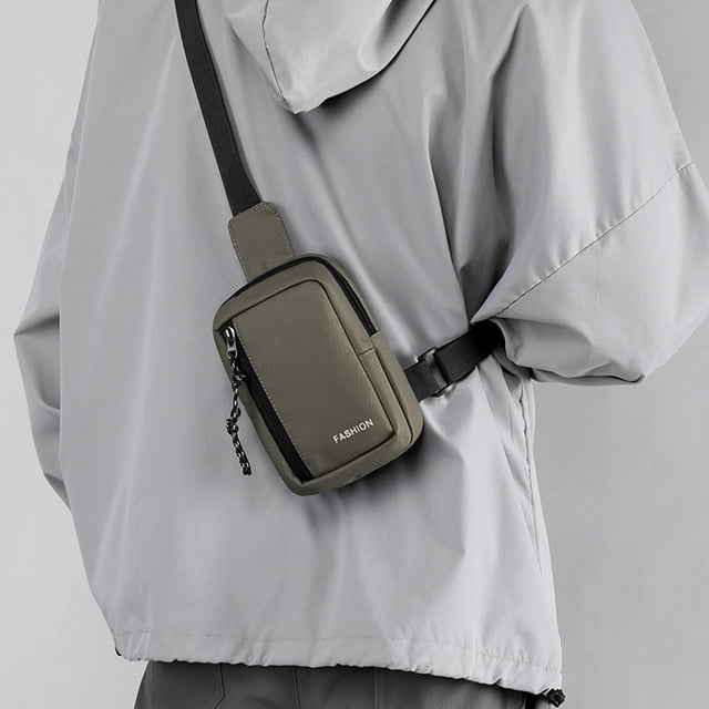 Bolso de Hombro Xihbxyly Liquidación de Verano para Hombre de Nailon cruzado Gran capacidad