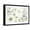 Black Frame, variant on Art.com Muted Stems Art Print by Norman Wyatt Jr^, Brown Frame Wall Art, 44" x 32"
