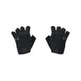 thumbnail image 1 of Guantes de entrenamiento con medio dedo Under Armour para hombre, color negro, talla M, 1 of 3