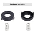 thumbnail image 5 of 4PCS 682378-02 Tapa de la Cubierta del Carrete con Resorte Compatible con Negro + Decker GLC12 GL250 GL310 GL360 Strimmer Reemplazo, 5 of 5
