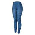 thumbnail image 5 of Gibobby Leggings cintura alta Mujeres Casual Cintura alta Slim Fit Simulación Botón Jeans Leggings（A，Talla única), 5 of 5