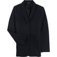 thumbnail image 1 of Theory Womens Pinstripe Three Button Blazer Jacket, Blue, 10, 1 of 1