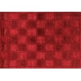 thumbnail image 1 of Ahgly Company Indoor Rectangle Abstract Red Modern Area Rugs, 7' x 9', 1 of 4