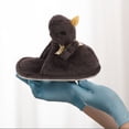 thumbnail image 4 of unbranded 1Par Pantuflas Cálidas De Para Mujer Con De Pato Suela Antideslizante Colores Variados, 4 of 6