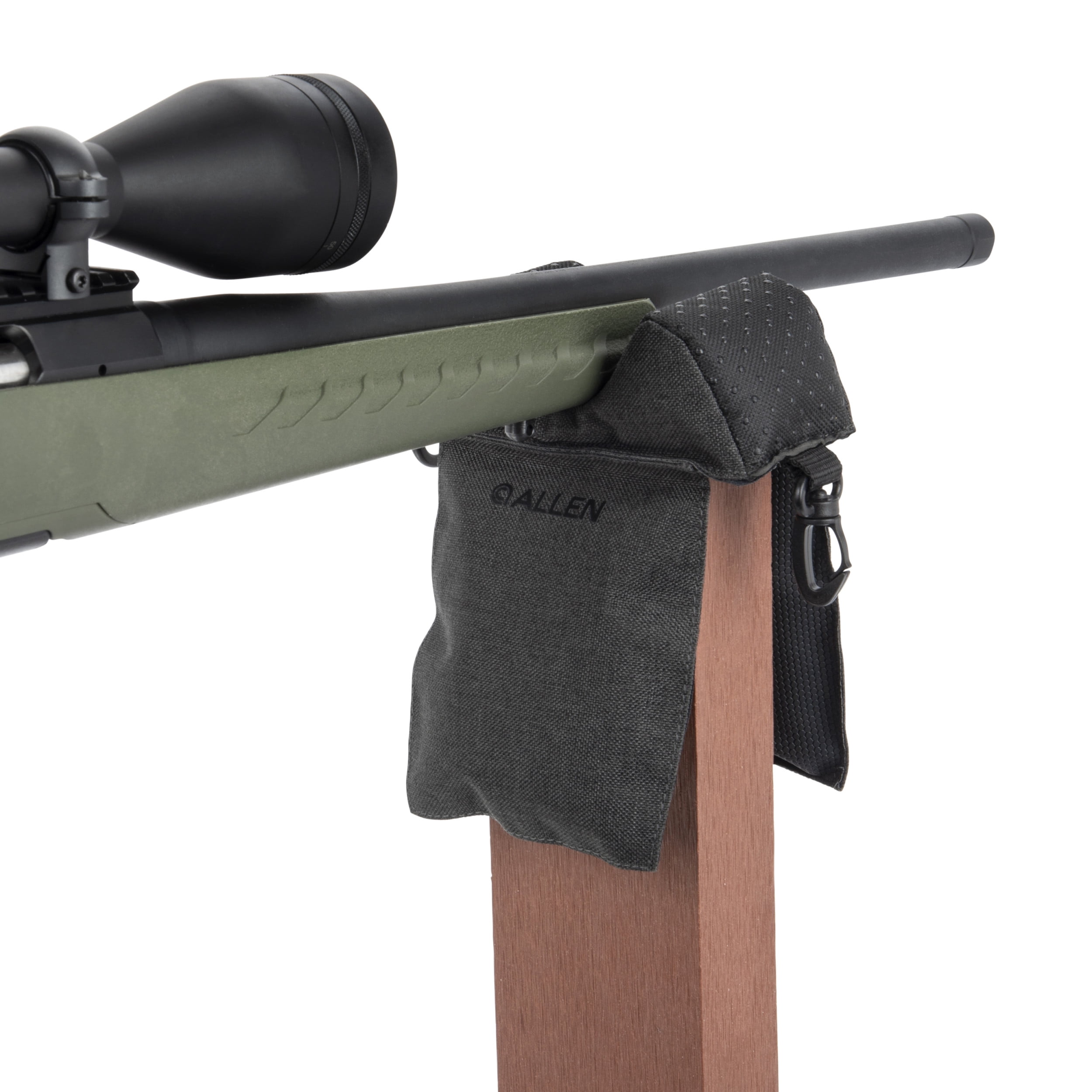 Allen Company Eliminator Window Mount Rifle Large Shooting Bag, Black, Polyester, Model 21923