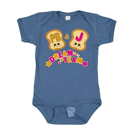 

Inktastic Dream Team Peanut Butter and Jelly Gift Baby Boy or Baby Girl Bodysuit