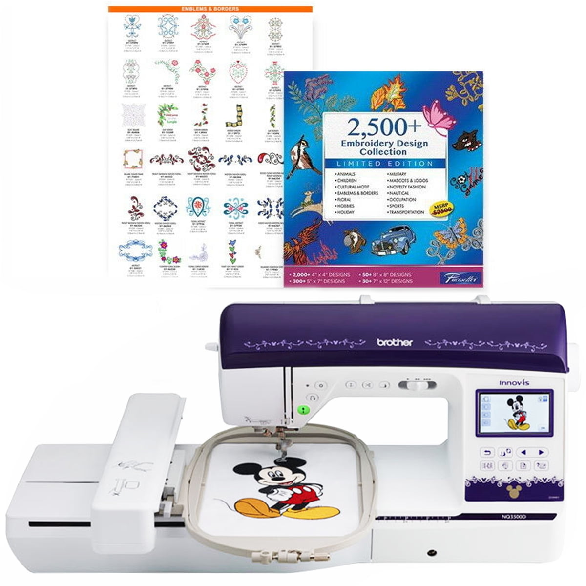 Brother Innov-is NQ3600D Disney Sewing & Embroidery Machine