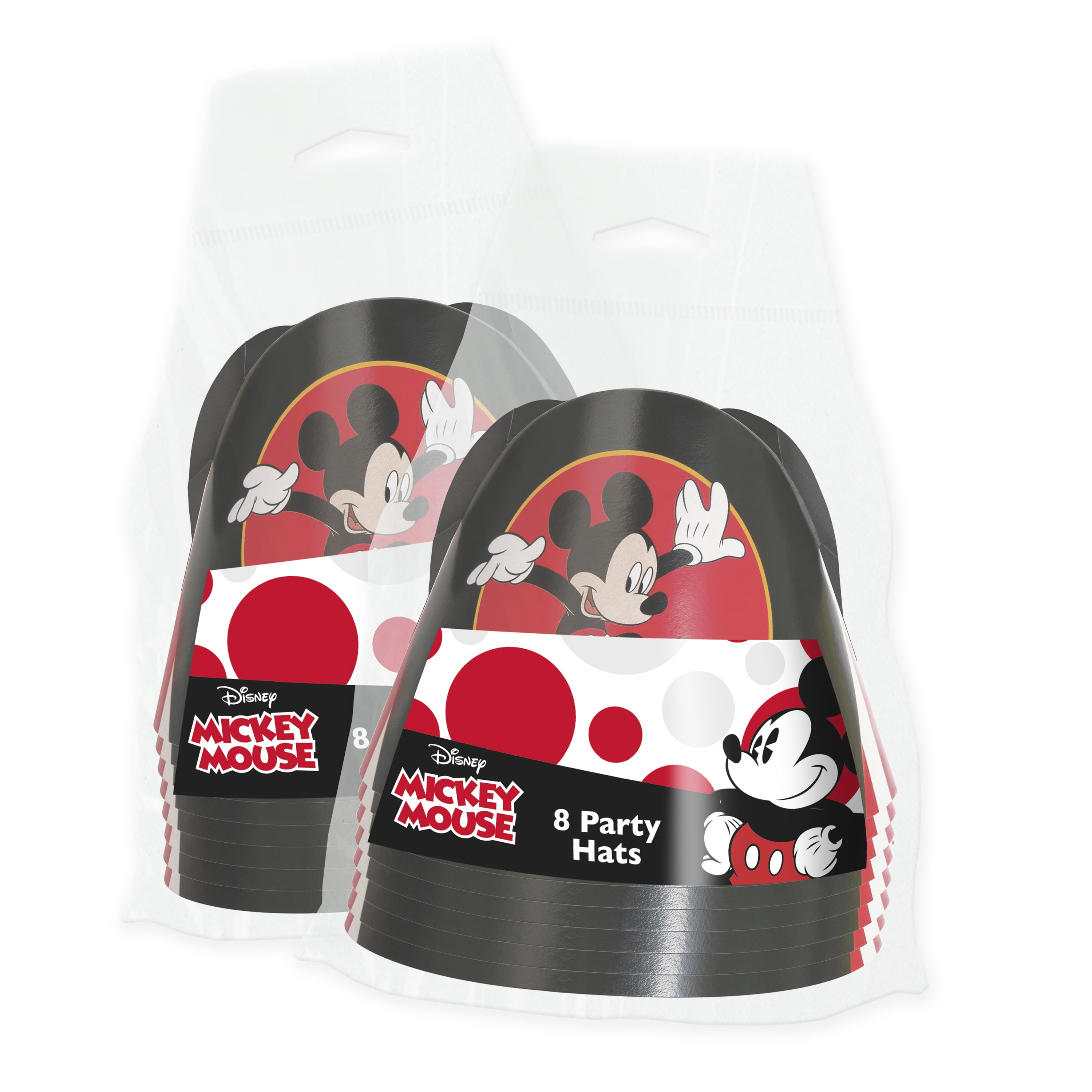 Disney Mickey Mouse Birthday Party Hats, 16ct