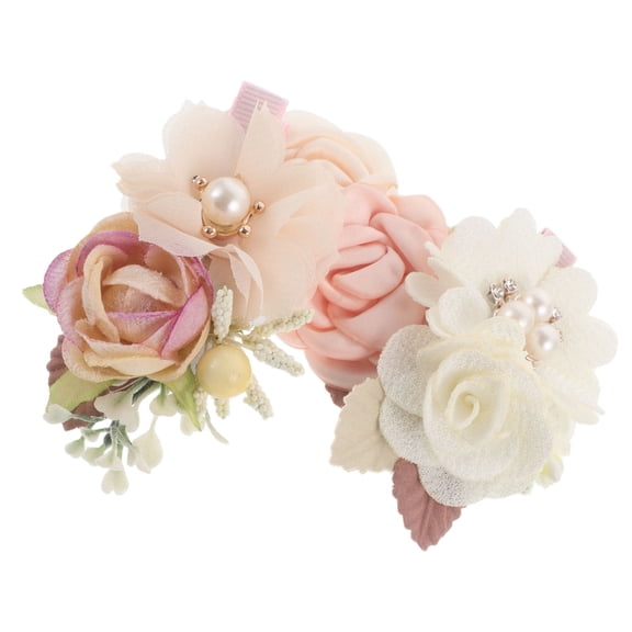 UPOUART 3 Pcs Elegant Hair Clips Set for Wedding, Party, and Everyday Hair Accessories