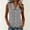 Black, variant on Womens Red Sleeveless Blouse with Vertical Stripes - Peter Pan Collar Soft Stretchy Top S-XXXL,Size S