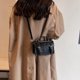 thumbnail image 5 of Bolso de moda para mujer con asa superior Bolso de mano cuadrado de cuero PU, 5 of 8