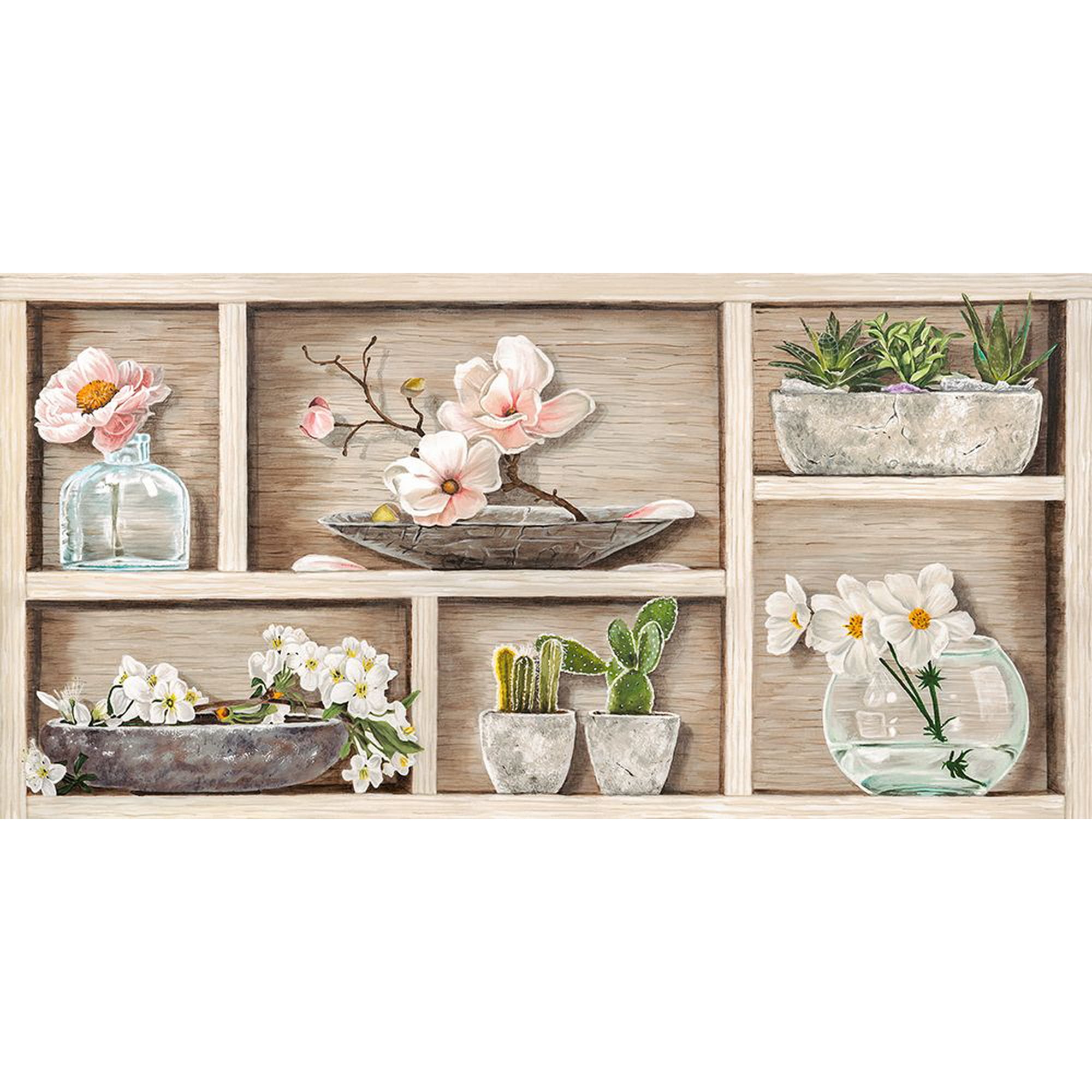 Fleurs et Memoires I Poster Print - Elena Dolci (24 x 12)