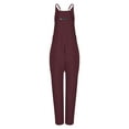 thumbnail image 4 of UPPADA Clearance 2024 Jumpsuits for Women Casual Dressy Summer Rompers Spaghetti Strap Loose Sleeveless Long Pants with Pockets Jumpsuits for Women Elegant, 4 of 5
