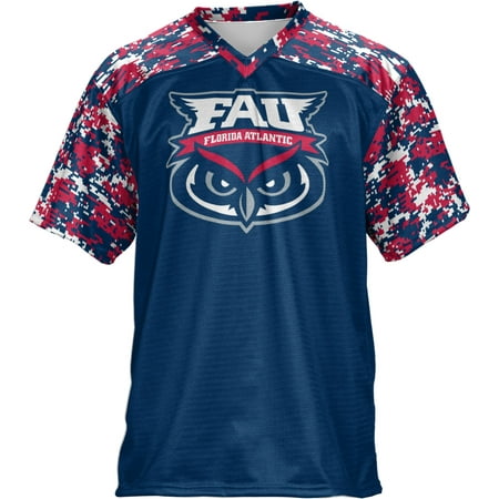 Fanmats Florida Atlantic University - ProSphere Men's Florida Atlantic University Digital Football Fan Jersey