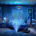 thumbnail image 4 of Star Projector, Galaxy Projector for Bedroom, Bluetooth Speaker and White Noise Aurora Projector, Night Light Projector for Kids Adults Gaming Room, Home Theater, Ceiling, Room Decor, 4 of 7