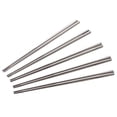 thumbnail image 1 of 5 pares de palillos de acero inoxidable, cuadrados y reutilizables (plateados)., 1 of 7