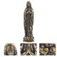thumbnail image 3 of Figura en miniatura de la Virgen María, estatua de la Virgen María, escultura católica de estilo religioso, 3 of 8
