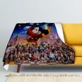 thumbnail image 3 of Manta ligera con estampado de Mickey y Minnie de Disney para sala de estar, dormitorio, habitación de los niños, manta cálida, regalo de Navidad, 3 of 5