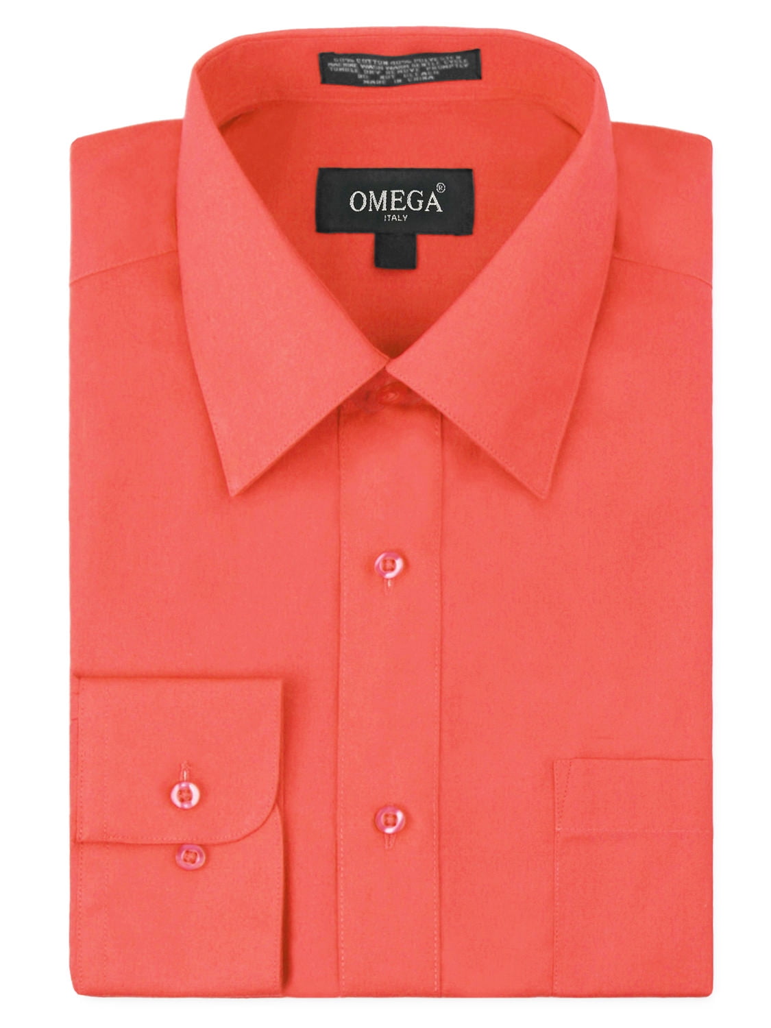 Orange Mens Dress Shirts
