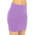 thumbnail image 2 of Vivian's Fashions Skirt - Cotton Mini Skirt (Junior and Junior Plus Sizes), 2 of 3