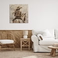 thumbnail image 3 of Stupell Industries Modern Windblown Cowgirl on Horseback Canvas Art, 24 x 24, by Marta Wiley, 3 of 8