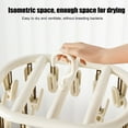 thumbnail image 6 of Yannianjz under $5 Socks Drying Rack, Sock Drying Rack,Multi Clip Laundry Hanger,Foldable Clothes Drying Rack,Small Item Dryer,Underwear Glove Organizer,Space Saving Dorm Hanger, 6 of 6