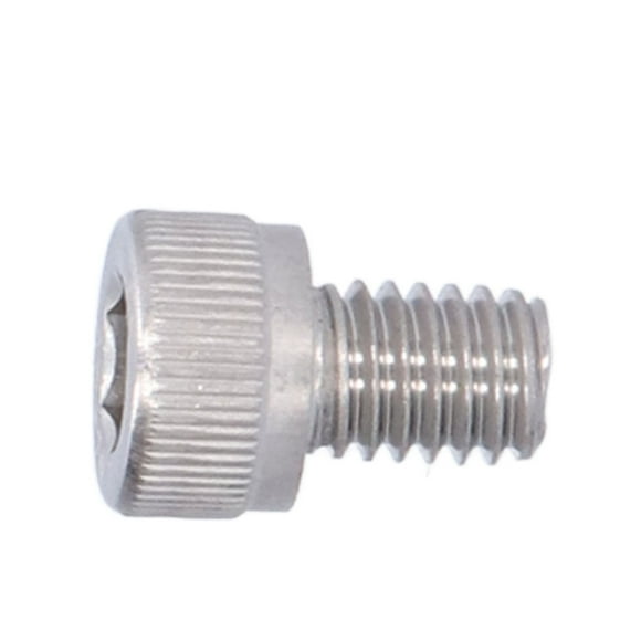 M6 Screw Bolts, Corrosion Resistant Standard Sizes DIN 912 Hardware Fasteners Hex Screws for Machinery Processing for Automobile Repairing M6x8