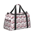 thumbnail image 2 of Easygdp Cherry Blossoms Bolsa de Gimnasio, Bolsa de Viaje Duffel, Bolsa de Fin de Semana con Compartimentos, Bolsa de Mano para Noche, 2 of 7