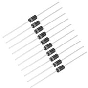 Unique Bargains 1N4001 Rectifier Diode 1A 50V Electronic Silicon Diode 10 Pack