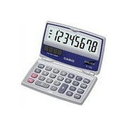 Casio SL-100L 8-Digit Folding Solar Calculator perfect for Elementary to College classes