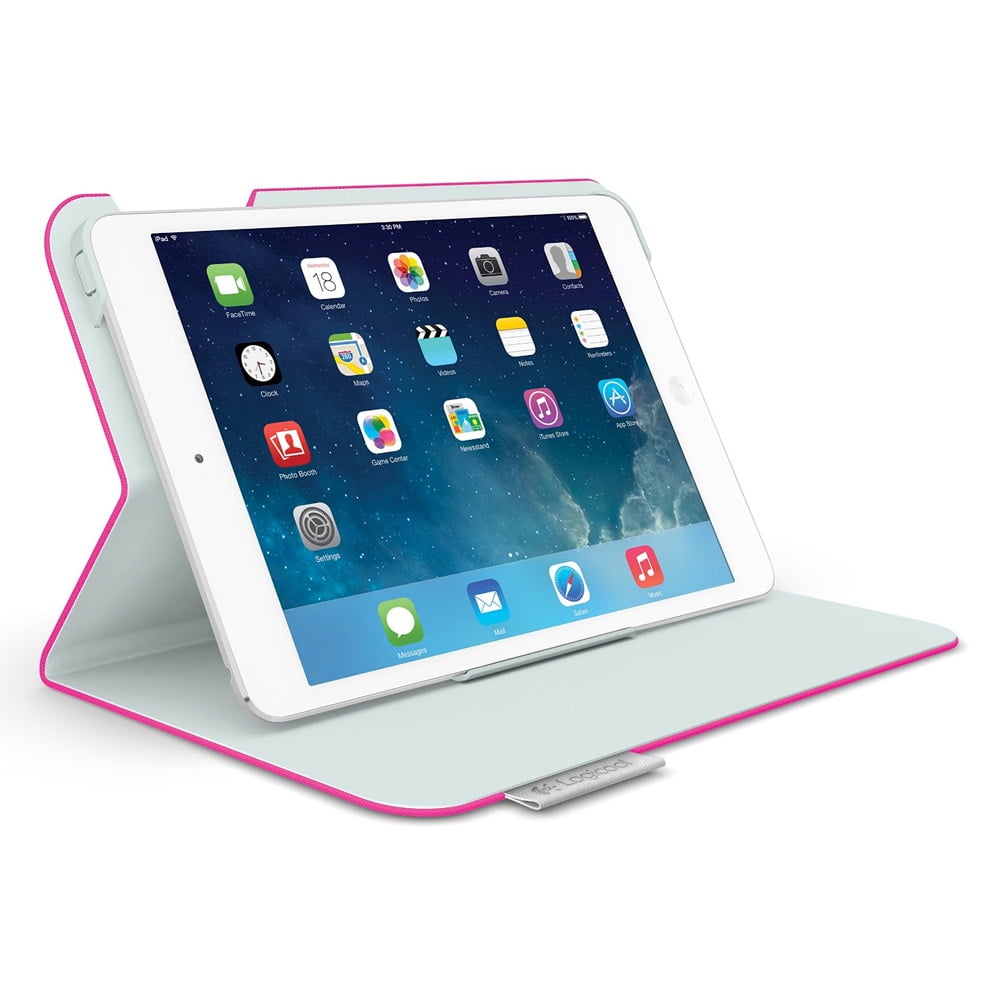 pink ipad mini case with keyboard