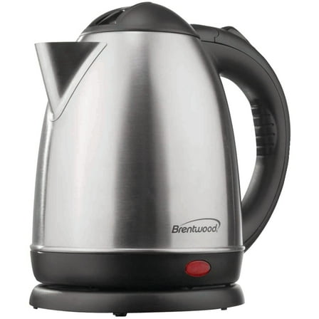 Brentwood KT-1780 1000W 1.5 Liter Stainless Steel Electric Cordless Tea Kettle