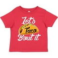 thumbnail image 3 of Inktastic Lets Taco Bout It Boys or Girls Toddler T-Shirt, 3 of 5