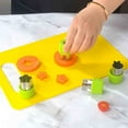 thumbnail image 6 of IMossad 13PCS Toddler Knife Set - Colorful Plastic Mini Chef Knives for Kids Cooking, 6 of 7