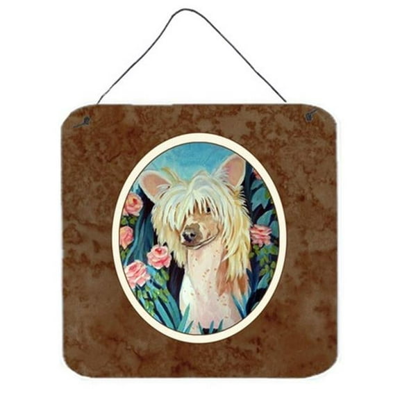 Chinese Crested Wall or Door Hanging Prints, 6 x 0.02 x 6 in.