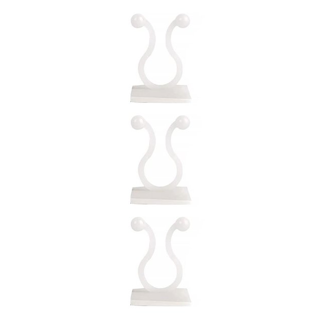 Kearding Sujetador de escalada de pared de plantas, ganchos de soporte de vid de montaje en pared atados con flores, accesorios de soporte de Clips fijos Type1 NO1 Kearding CBP209050