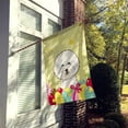 thumbnail image 2 of Bichon Frise Easter Egg Hunt Flag Canvas House Size BB1899CHF, 2 of 4
