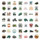 thumbnail image 2 of 50 Farm Tractor Stickers, Laptop Stickers, Vinyl Stickers for Car, Luggage, Skateboard and Motorcycle, Stickers for Teens and Adults, 2 of 5