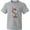 AC-Heather Grey, variant on Western Dilly Donkey Youth T-Shirt