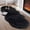 Black, variant on Czzoypi Rugs for Bedroom 15.6x55.1in Rug Furry Runner Rug Faux Fur Rug Washable Fluffy Rug Rabbit Rug Shag Rug for Living Room Nursery Kids Rug Room Decor